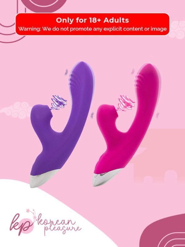 Silicone Bendable Sucking Vibrator