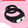 Noiseless Black Cock Ring with Super Elasticity