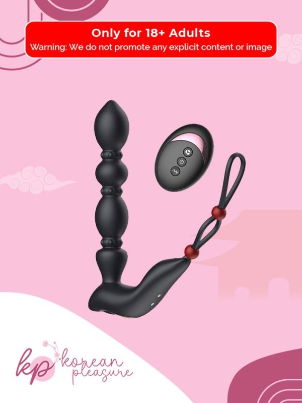 Remote-Control Enabled Anal Plug Vaginal Vibrator