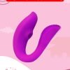USB Rechargeable Sucking Vibrator with 10-Mode Vibrations