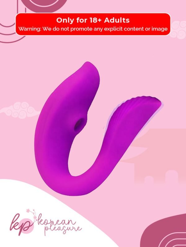 USB Rechargeable Sucking Vibrator with 10-Mode Vibrations