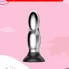 Portable Anal Vibrator with 10-Mode Vibration and Double Stimulation