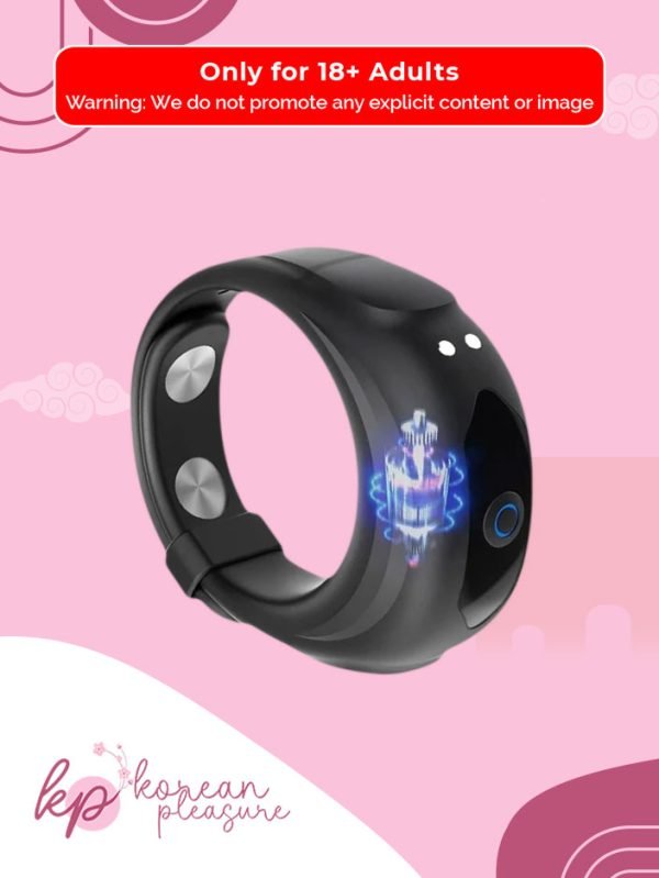 Noiseless Black Cock Ring with Super Elasticity