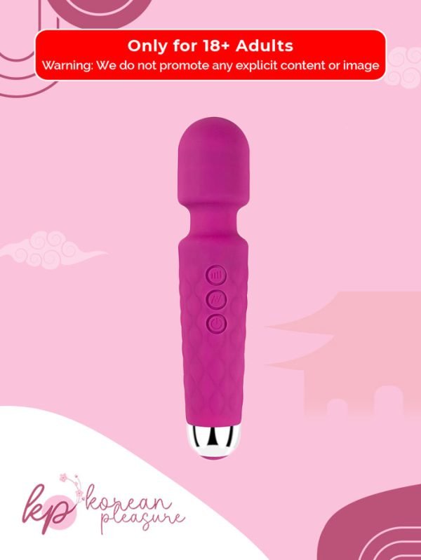Super Soothing Vibrating Massager with USB Charger and Port