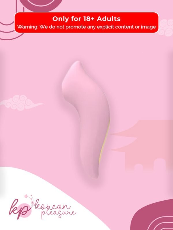 USB Charging Pink Sucking Vibrator with Nipples