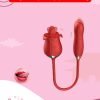10-Speed Tongue Licking Rose Vibrator