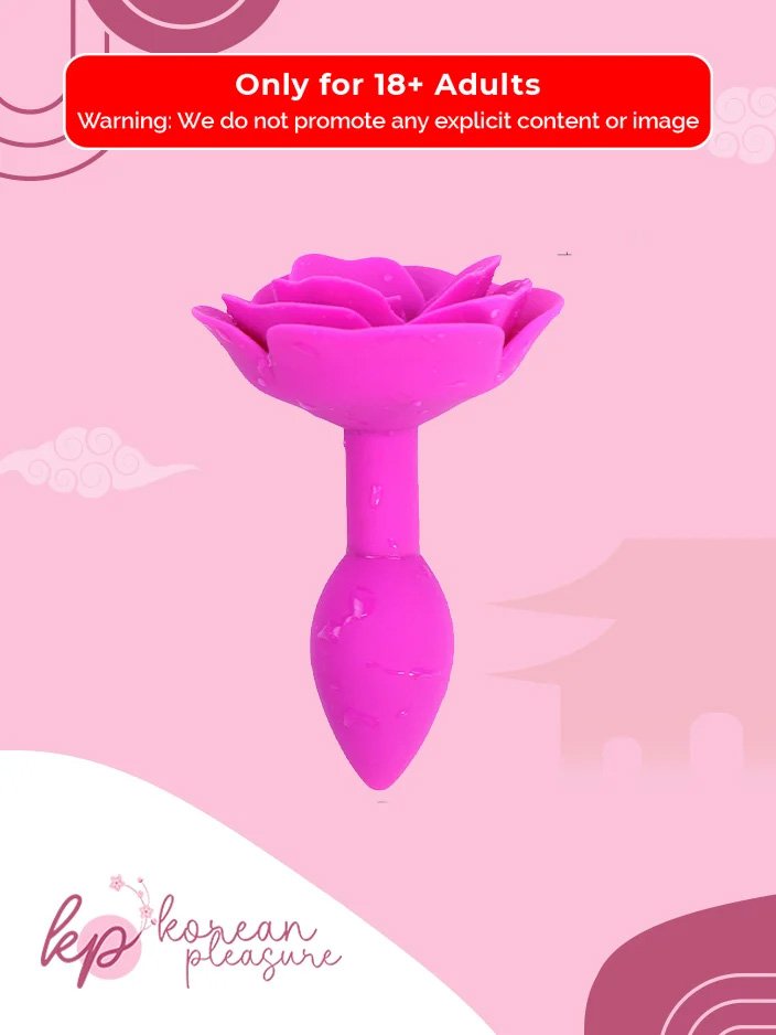 Rose Pleasure Butt Plug